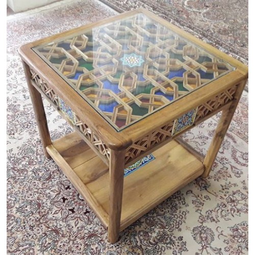میز عسلی سنتی گره چینی