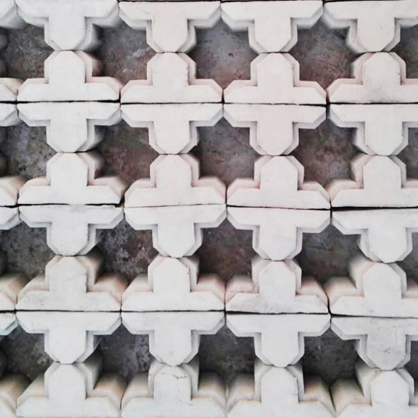 آجر سنتی طرح چلیپا