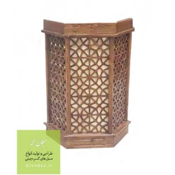 تریبون سخنرانی چوبی گره چینی