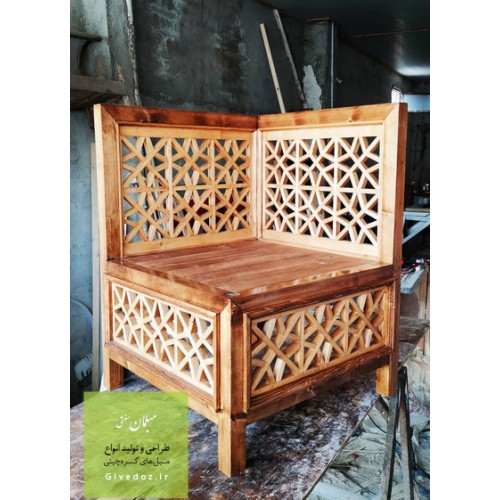 مبل سنتی گره چینی 1 نفره