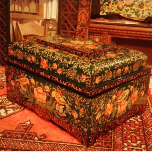 صندوقچه کتابی نگارگری