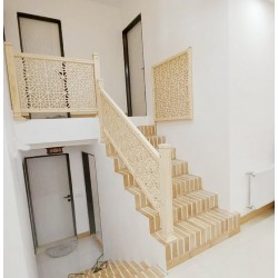 نرده چوبی گره چینی