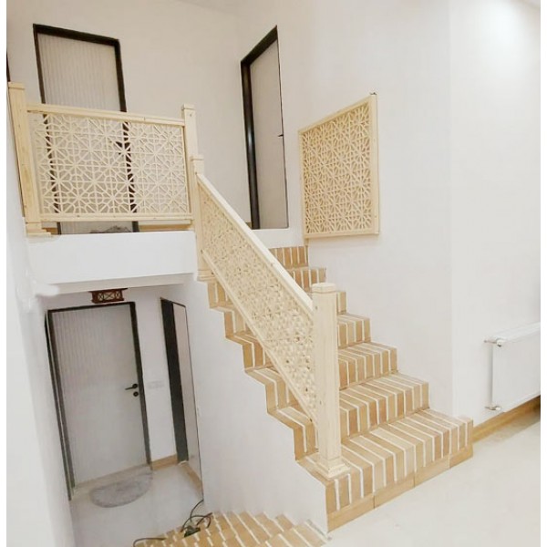 نرده چوبی گره چینی