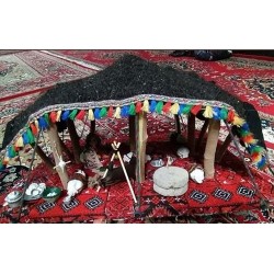 ماکت سیاه‌چادر عشایری