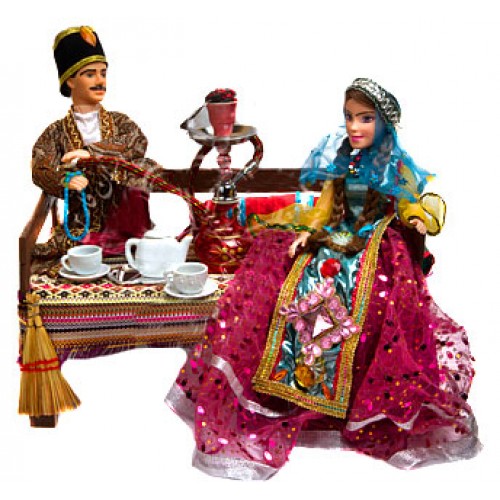 عروسک شیرازی تخت دار 53