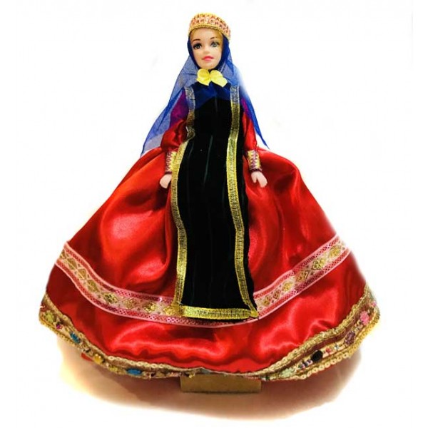 عروسک محلی قرمز