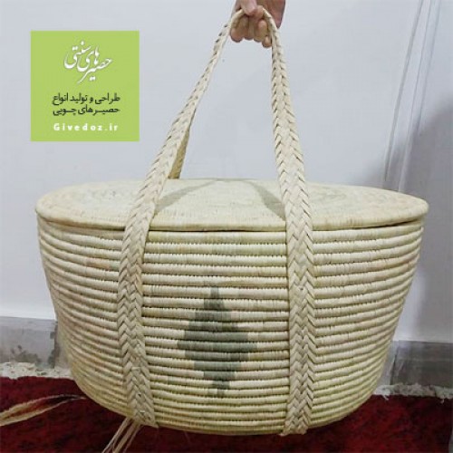 سبد پیک نیک حصیری