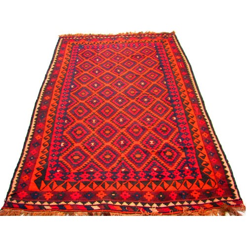 گلیم افشاری قدیمی بزرگ