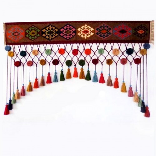 پرده اتاق خواب گلیمی