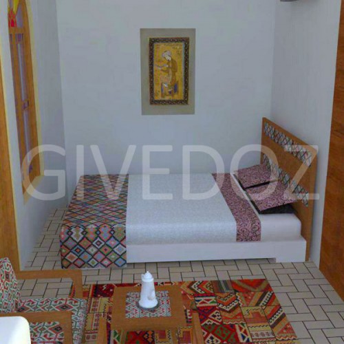 طراحی دکوراسیون سنتی اتاق خواب