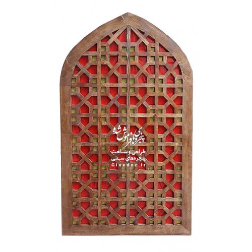 پنجره گره چيني سنتی طرح سپهر