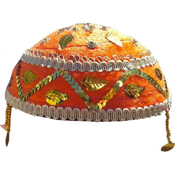 کلاه سنتی نارنجی